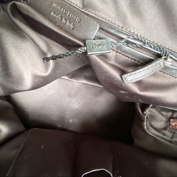 YVES SAINT LAURENT Magenta Shoulder Bag - Picture 8 of 10